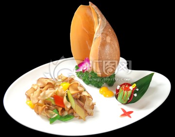 杏鲍菇油螺片