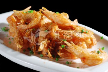 椒盐基尾虾