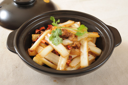 砂锅白菜梗