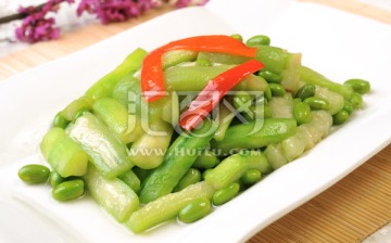 丝瓜毛豆