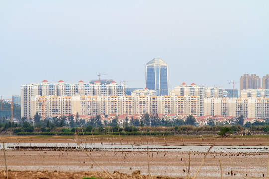 防城港 城市建筑群风光