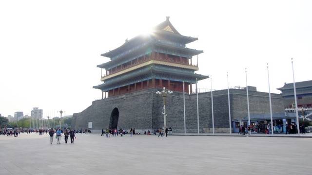 北京古城楼 正阳门