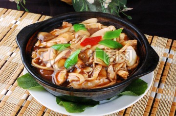 煲仔青椒菌
