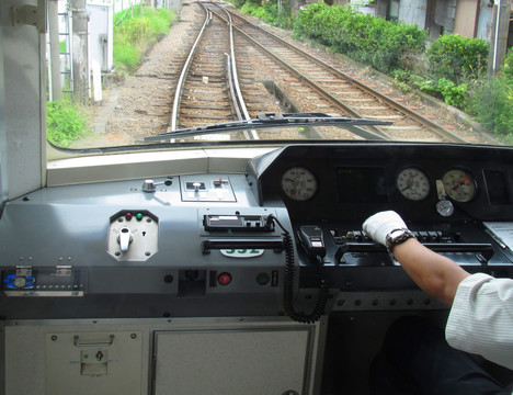 电车 驾驶室