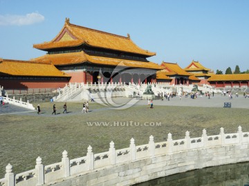 北京故宫太和门