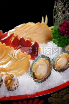 日式海鲜刺身拼