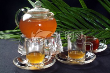 花果茶 韩国柚子茶