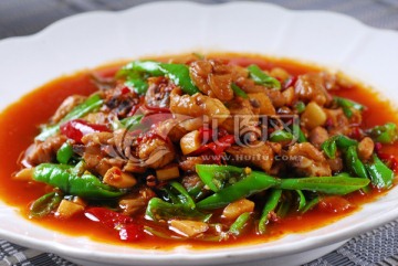 辣炒鸡丁