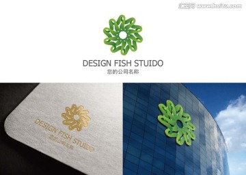 企业logo设计 绿色logo