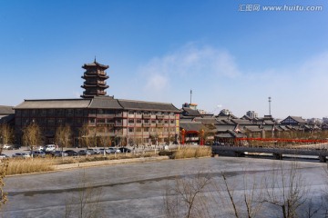 青州宋城 建筑 仿古建筑 古城