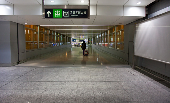 香港机场 候机楼