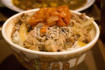 泡菜肥牛饭 泡菜牛丼