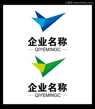 飞鸟 科技标志 logo