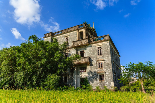 广东开平碉楼加拿大村