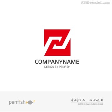 字母JZ组合logo或JN