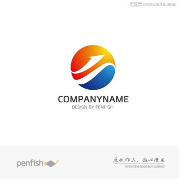 圆形科技公司logo