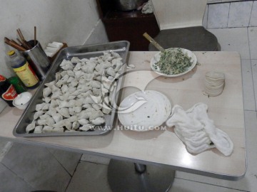 手工饺子制作