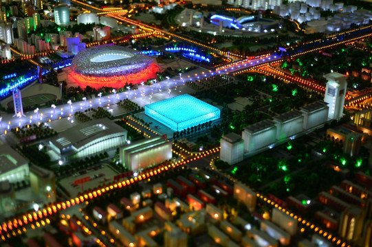 奥林匹克公园模型