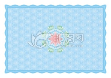 八角防伪证书专用底纹
