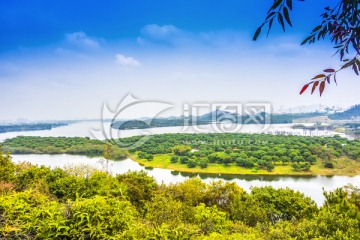 松山湖 全景 荔枝园