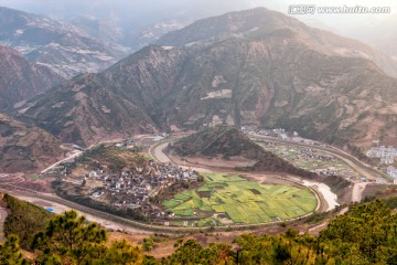 云龙太极景观