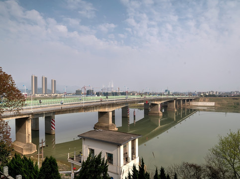 兰溪横山大桥全景