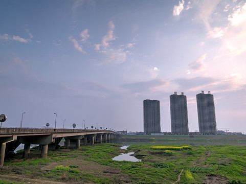 兰溪南门新湖香格里拉楼盘全景