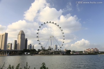 海滨风光 摩天轮