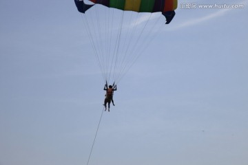 高空 滑翔伞 降落伞