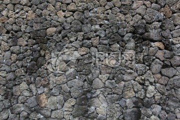 火山石墙