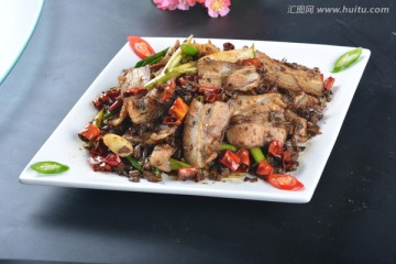 干咸菜炒肉