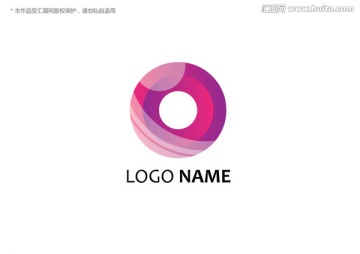 logo 设计 环形