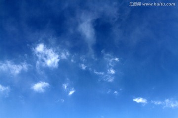 天空 云彩 蓝天 白云 云朵