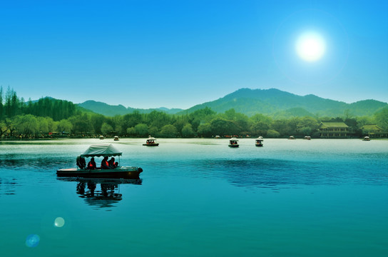 杭州西湖摄影