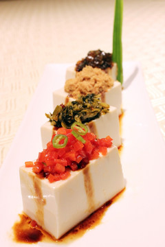 莲花四喜豆腐