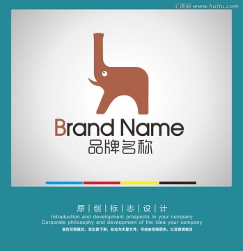 H象卡通LOGO