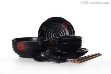中国风陶瓷餐具套装