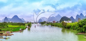 桂林山水风光（全景大画幅）