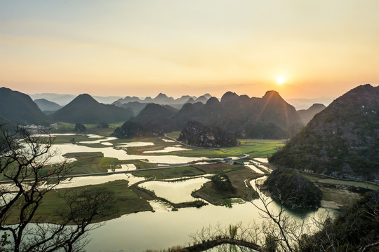 普者黑自然风景