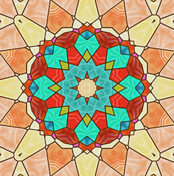 染色玻璃 彩色玻璃