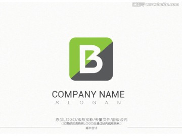 B原创标志logo
