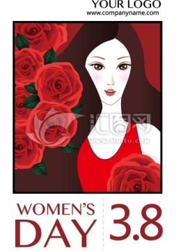 女人节宣传海报