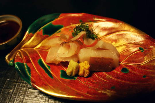 日本料理菊乃井米其林三星刺身