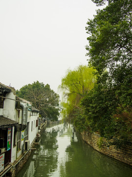 江南水乡河道