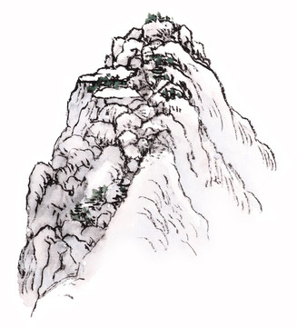 水墨画 山水画