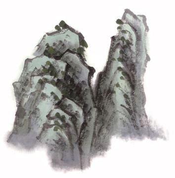 水墨画 山水画