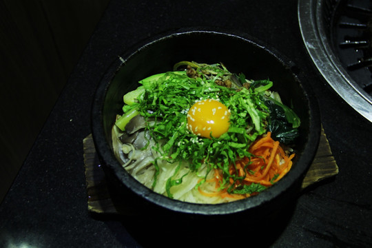石锅拌饭 韩国料理