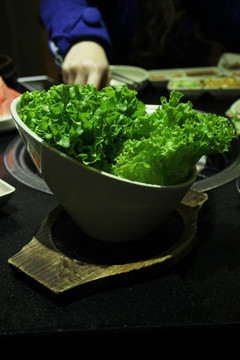 生菜 美食摄影