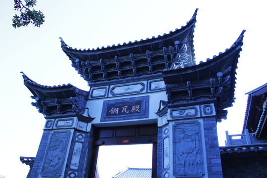 阁楼 房檐 宗教 文物 古建