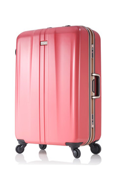 粉色行李箱